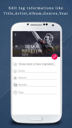MP3 - Audio Tag Editor Screenshot 3