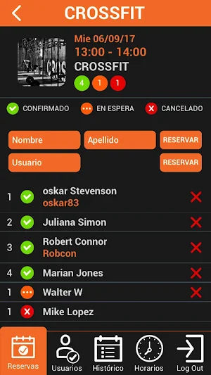 Ufit Booking Screenshot 2