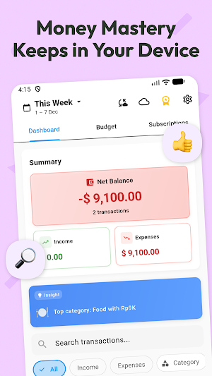Exspendse: AI Expense Tracker Screenshot 0