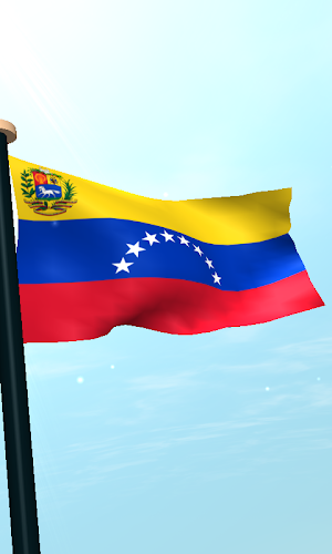 Venezuela Flag 3D Wallpaper Screenshot 3