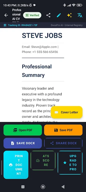 DocsPro AI: Document Assistant Screenshot 2