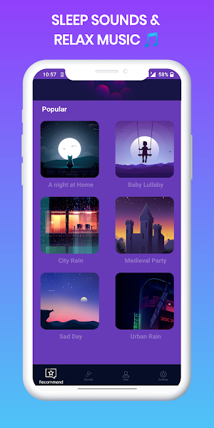 Sleep Sounds - Relaxing Music Screenshot 0