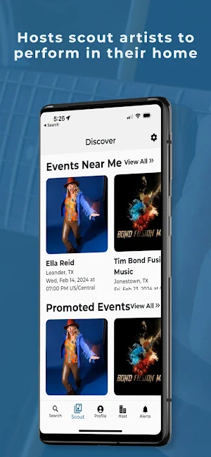 CouchConcerts Screenshot 1
