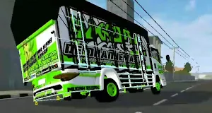 Bussid Truck Oleng Strobo Kece Screenshot 1
