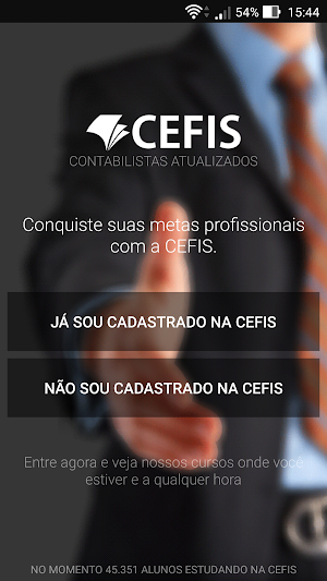 CEFIS Cursos Screenshot 0