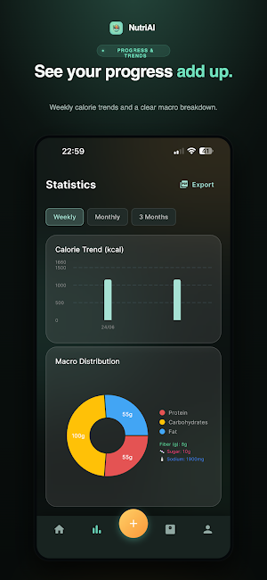 NutriAi: Calorie Tracker Screenshot 2