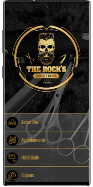 The Rock's cabelo e barba Screenshot 0
