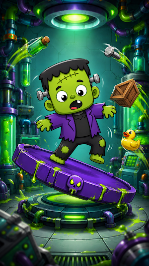 Wobble Lab: Monster Survival Screenshot 0