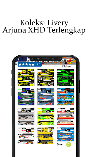 Livery Bus ARJUNA XHD Complete Screenshot 1