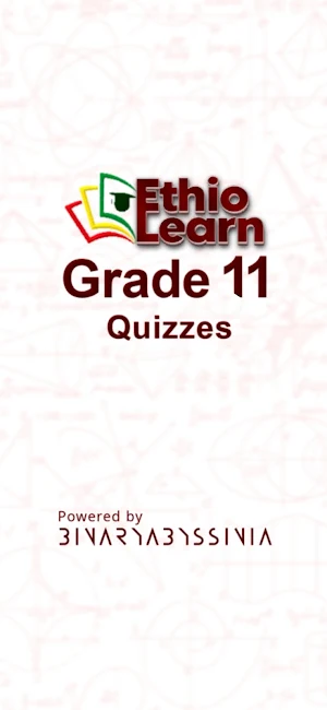 Ethio Learn : Grade 11 Quizzes Screenshot 0