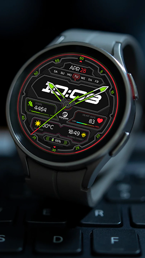 Hybrid Reactor Watch Face Screenshot 0