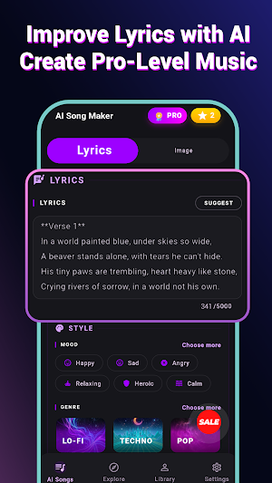 MyCover - AI Song Maker Screenshot 1