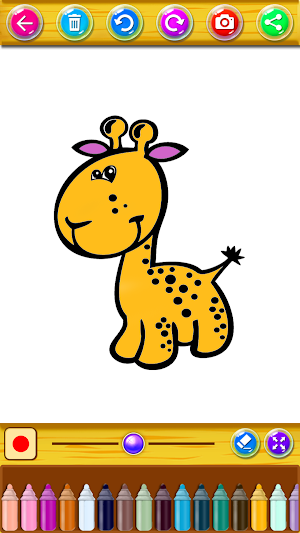 Animal Coloring & Drawing Book Screenshot 0