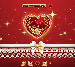 Gorgeous Red Theme Screenshot 0