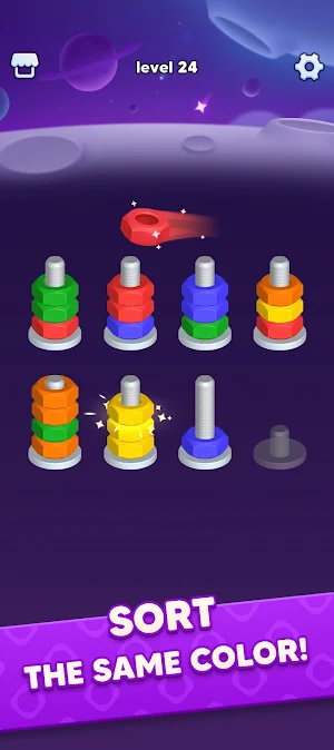 Nuts and Bolts: Sorting Games Screenshot 0