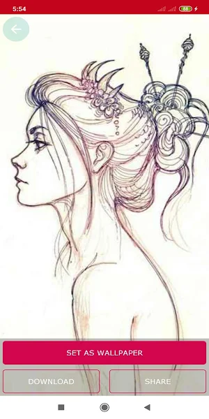 How to Draw Realistic Hair Screenshot 1