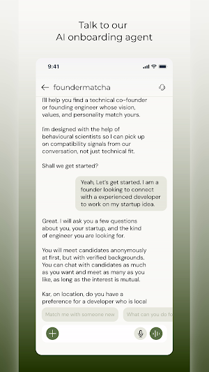 Foundermatcha 2.0 Screenshot 3