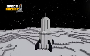 Space Rocket Mod for Minecraft Screenshot 0