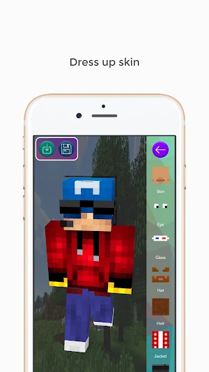 Custom Skin Editor for Minecraft Screenshot 0