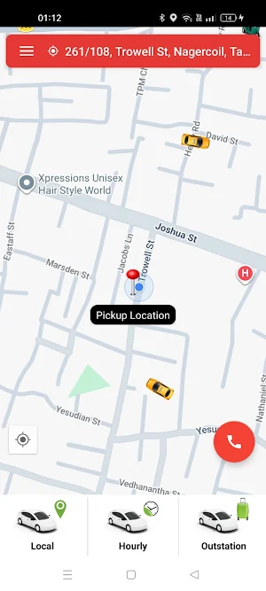 Six Taxi - Ride Booking App Screenshot 1