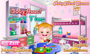 Baby Hazel Craft Time Screenshot 0