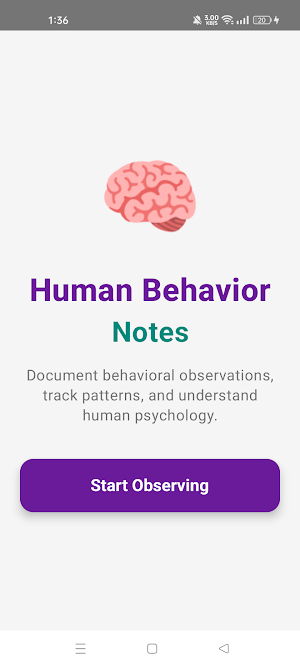Human Behavior Notes Screenshot 0
