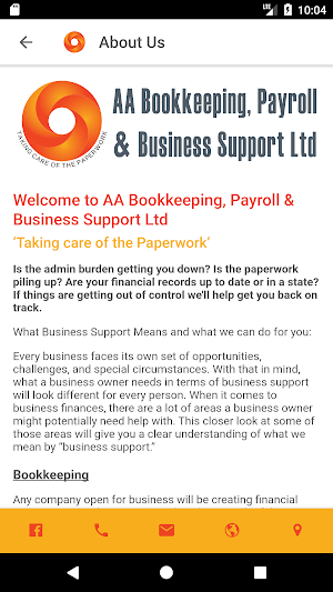 AA Bookkeeping and Payroll Ltd Screenshot 1