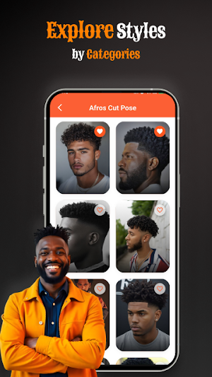 Black Men Haircut: Hair Styles Screenshot 2