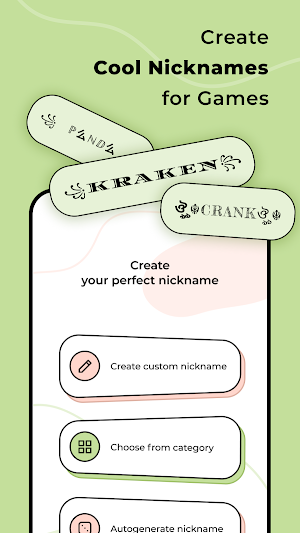 Nickname Generator for Games Screenshot 0