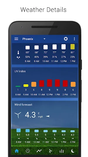 Sense V2 Flip Clock & Weather Screenshot 3