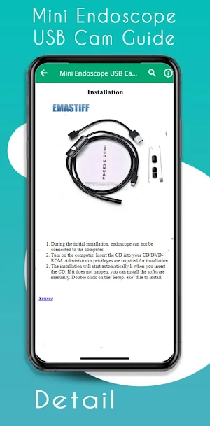 Mini Endoscope USB Cam Guide Screenshot 1
