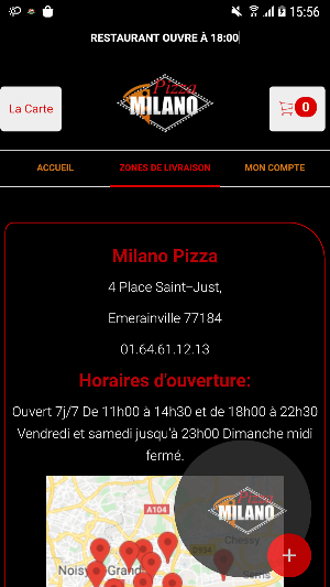 Milano Pizza Screenshot 3
