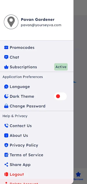 Your Seyva Provider Screenshot 2