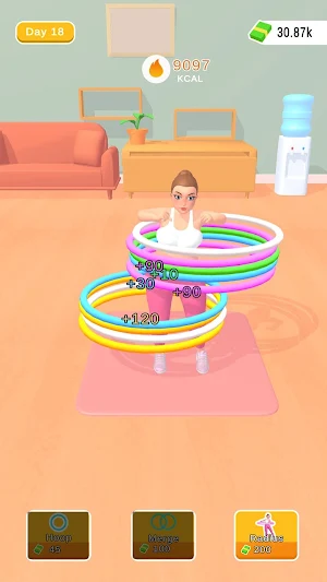 Idle Hula Hoop Master Screenshot 2