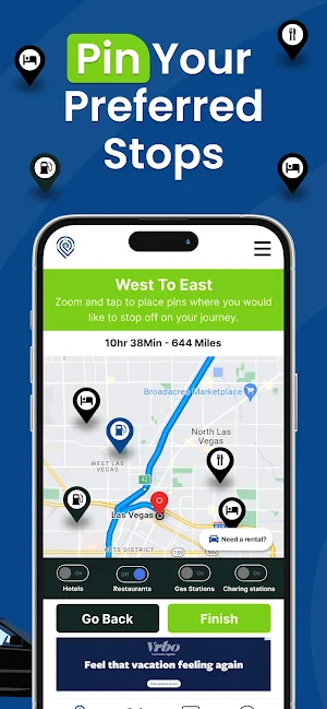 Pin It Mate: Road Trip Planner Screenshot 1