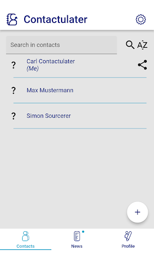 Contactulater Screenshot 2