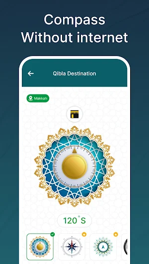 Qibla Direction: eQibla Finder Screenshot 1