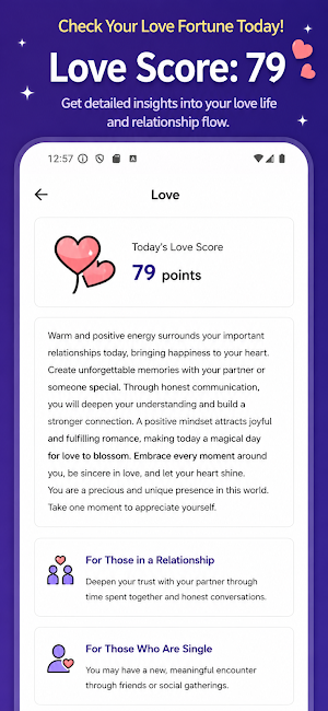 Today's Zodiac Fortune Screenshot 3