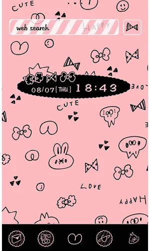 Cute Theme-Cute, Happy, Love- Screenshot 0