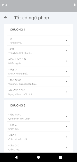 Ngữ pháp JLPT N2 Screenshot 3