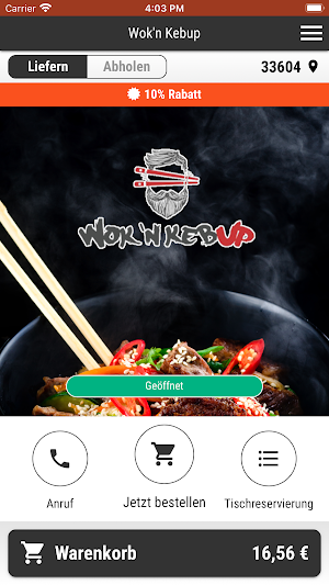 Wok'n Kebup Screenshot 0