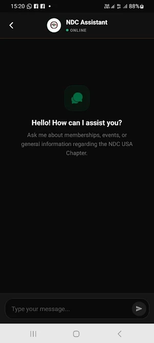 NDC USA Chapter Screenshot 0