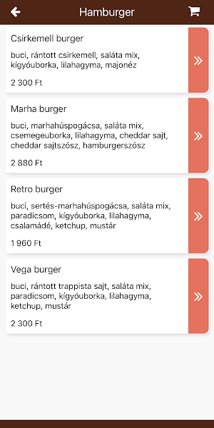Rózsa Ételbár Screenshot 1