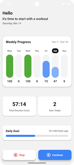 Push100 Screenshot 1