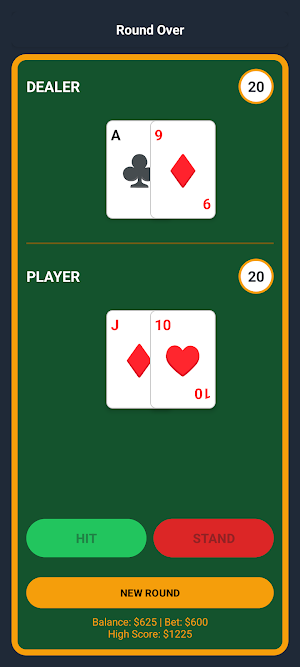 BlackJack 21 Screenshot 3