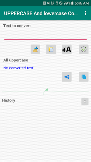 UPPERCASE And lowercase Converter Screenshot 3