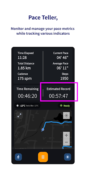 Pace Teller - Predict Your Run Screenshot 0