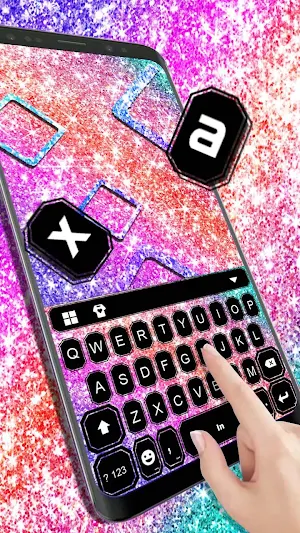 Sparkle Glitter Theme Screenshot 1
