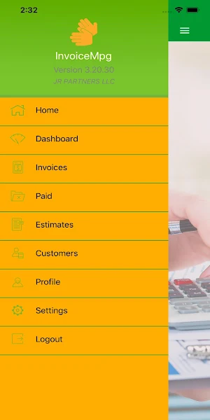 InvoiceMPG Screenshot 3