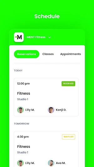 -MENT Fitness Screenshot 2